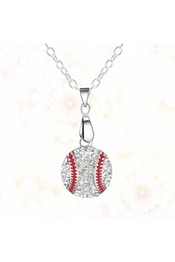 Sports Fan Necklace Baseball Chain Necklaces