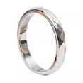thumbnail image 1 of K-KED Steel Titanium Band Wedding Stainless Silver/Gold Men/Womens Ring Sz3-10 Gifts-silver-7, 1 of 9
