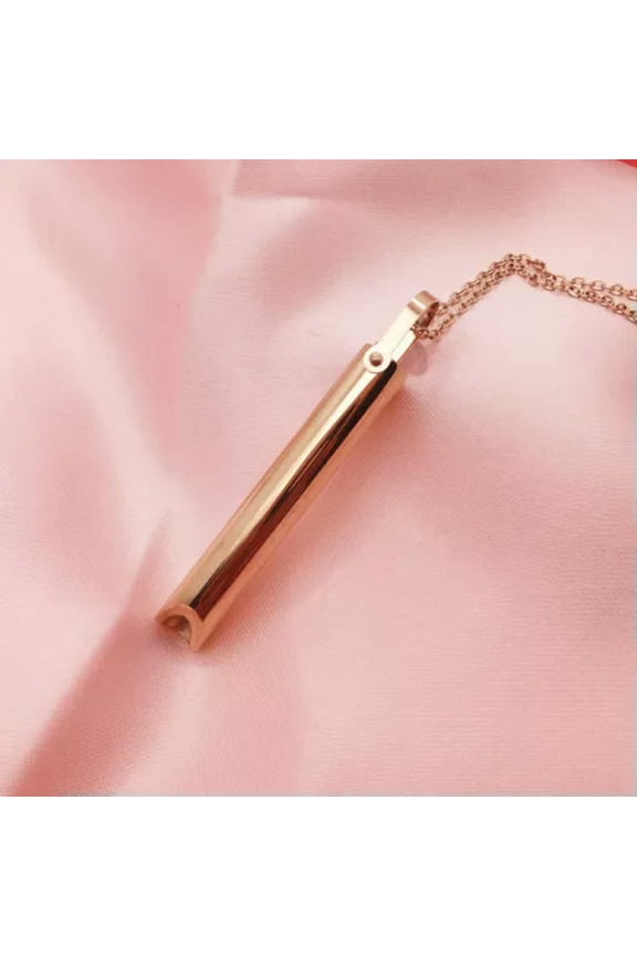 Stress Anxiety Necklace Mindfulness Breathing Tool Calming Relief Chain-#4