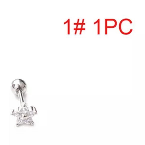 K-KED Stud Earrings Earrings Eardrop Ear Ring Stainless Steel Delicate Jewelry Women Jewelry-1