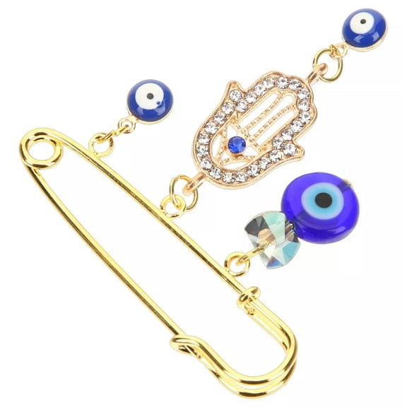 K-KED Sweater Lapel Pin Demon Eye Brooch Small Size Light Weight Man