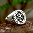 thumbnail image 1 of K-KED Twelve Signs Of The Zodiac Constellation Ring Stainless Steel Fashion Ring Gift-9-Taurus, 1 of 6