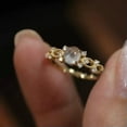 thumbnail image 1 of K-KED Wedding 925 Silver Filled Rings Elegant Women Cubic Zirconia Delicate Jewelry Size 6-10-6, 1 of 6
