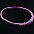 thumbnail image 1 of K-KED Wholesale 6-14mm multicolor jade gemstone round beads Delicate Jewelry Necklaces 18"-Lavender, 1 of 6