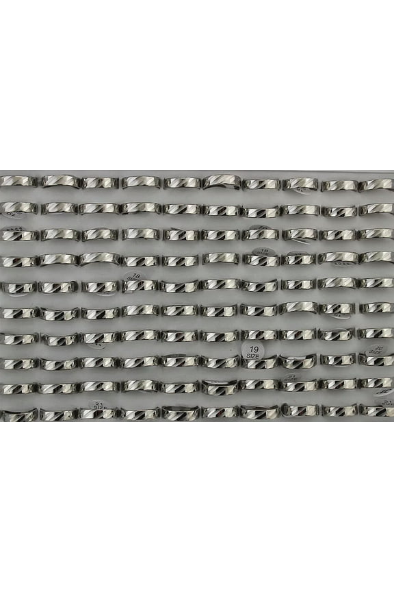 Wholesale Delicate Jewelry Lots 32pcs Trendy Stainless Steel Men Cool Rings Party Ring