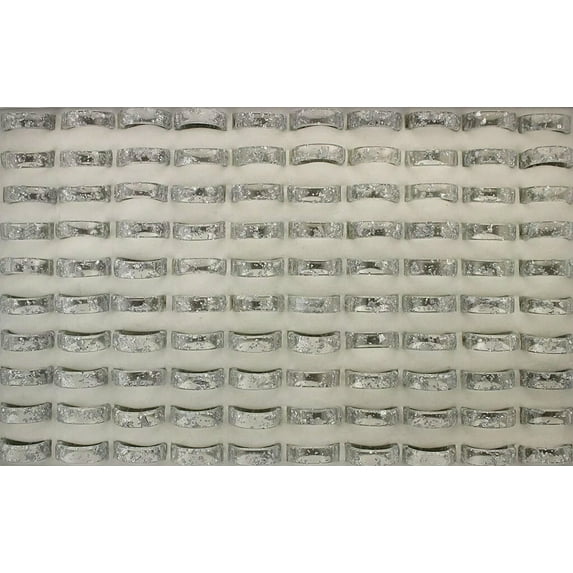 K-KED Wholesale Lady Rings 32pcs Newest Style White Resin Mixed Lots Fashion Ring