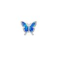 thumbnail image 1 of K-KED Women Butterfly Stud Earring Sweet Elegant Ear Studs Fashion Delicate Jewelry Gift-Blue, 1 of 9