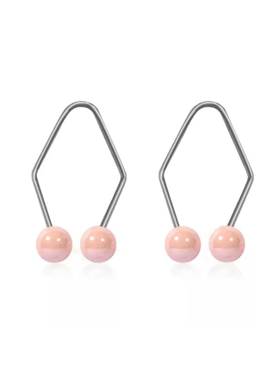 Women Dimple Makers Dimple Trainer For Face Easy To Wear Develop Natural Smile-Pink