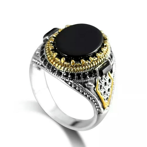 K-KED Women Men Fashion 925 Silver Delicate Jewelry Cubic Zirconia Wedding Party Ring Size 6-13-10-#7