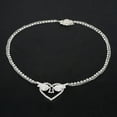 thumbnail image 1 of K-KED Women Waist Chain Sexy Casual Beach Love Angel Wings Waist Decoration Body Chain-Silver, 1 of 6