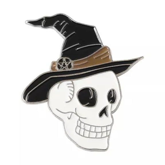 K-KED dark punk gothic brooch cat duke brooch Eye Candle Brooch Witch Skull Broo /-1