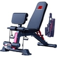 thumbnail image 1 of K KINGKANG Adjustable Weight Bench Utility Workout Bench for Home Gym,Foldable Incline Decline Benches for Full Body Workout,Maximum Weight 800 Lbs, 1 of 8