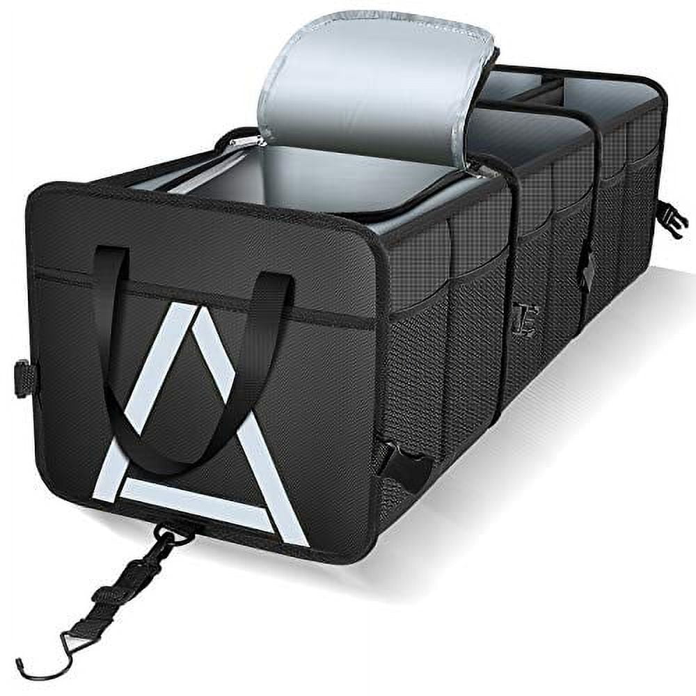 K KNODEL Sturdy Car Trunk Organizer with Premium Insulation Cooler