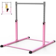K KiNGKANG Gymnastics Equipment for Kids Gymnastics Bar Stuff Equipment for Home Adjustable Height Gymnastic Horizontal Bars Junior Training Kids Pull Up Bar