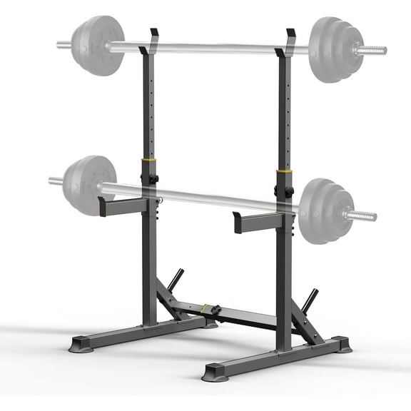 K KiNGKANG Squat Rack,Bench Press Rack Push up Multi-Function Barbell Rack Weight Lifting Gym Home Gym Equipment 440LB