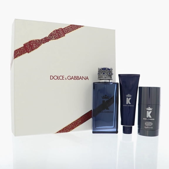 K King 3 Piece Gift Set For Men 3 Piece Gift Set by Dolce & Gabbana Gift Set for Men