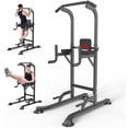 thumbnail image 1 of K KINGKANG Power Tower Dip Station Workout equipment Pull up Bar for Home Gym Adjustable Height Strength Training Fitness Excercise Equipment 660LB, 1 of 7