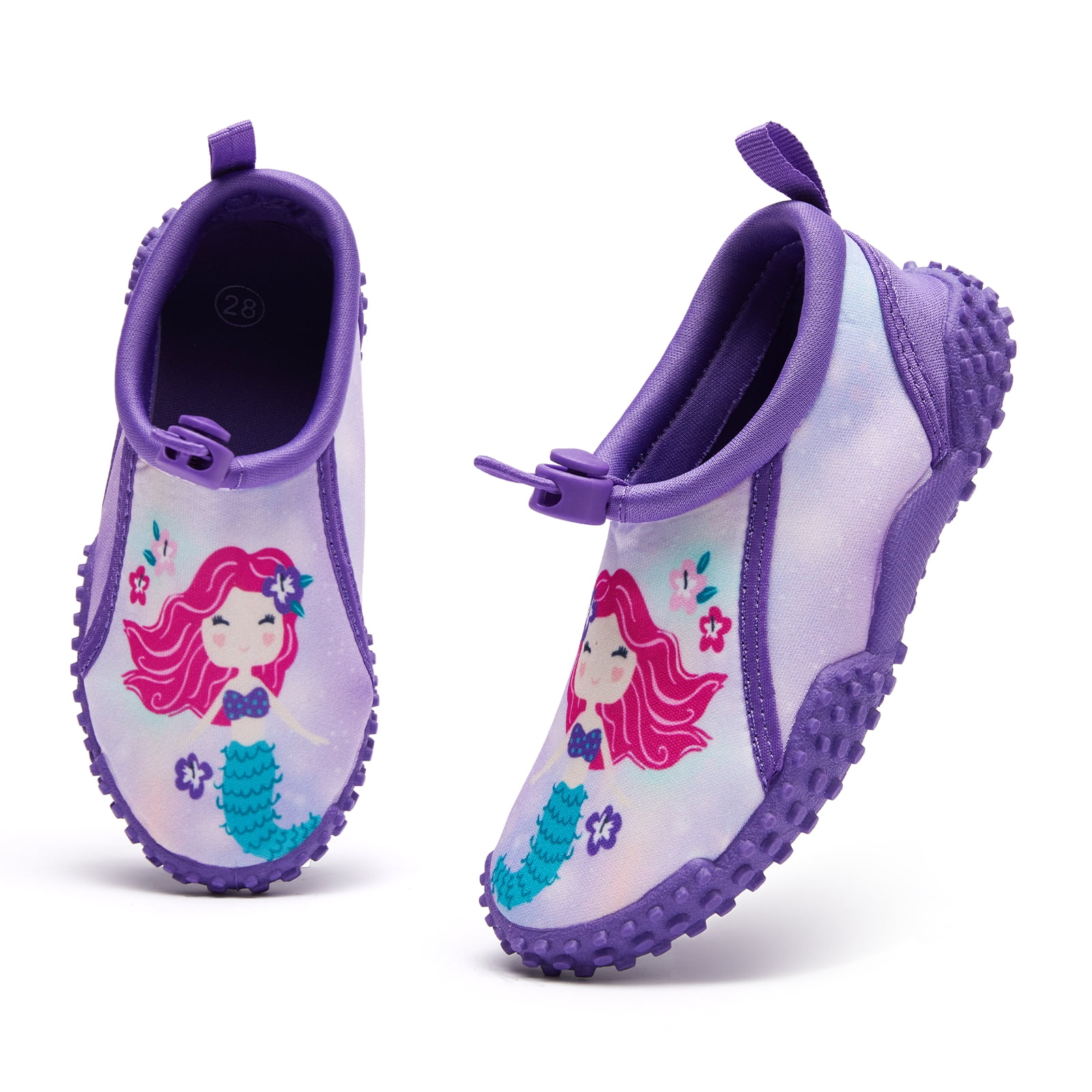 K KomForme Kids Beach Water Shoes Quick Dry Gradient Pink Aqua Socks