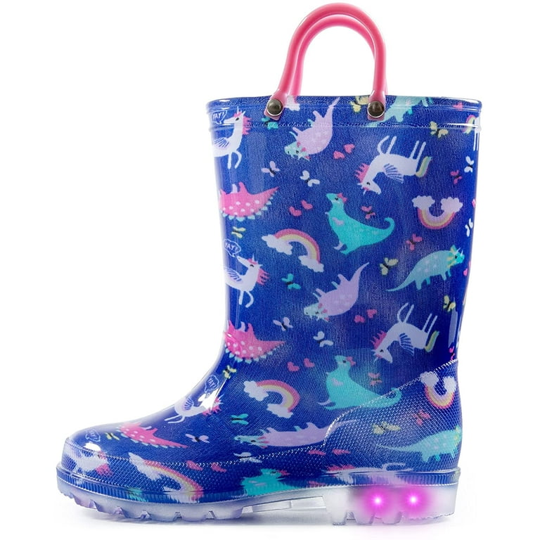 Unicorn light up rain boots sale