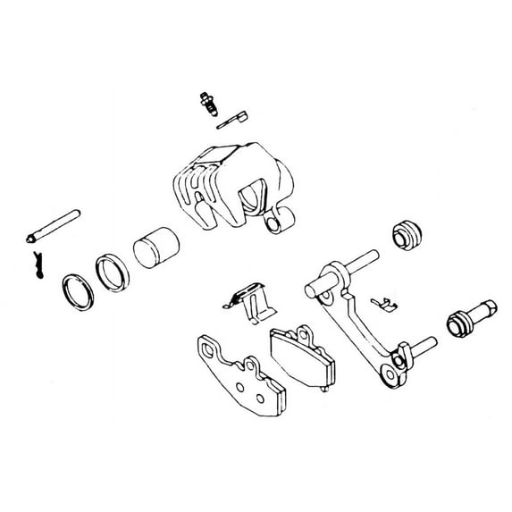 K&L Supply 32-1197 Brake Caliper Rebuild Kit
