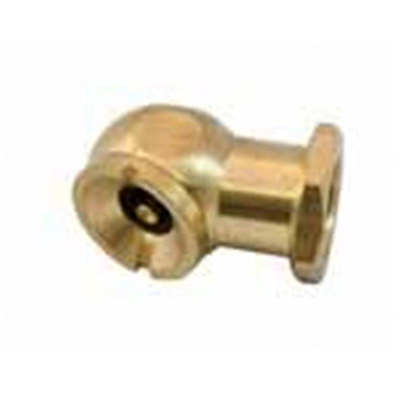 K&L Supply 357841 Brass Air Hose Chuck With Clip