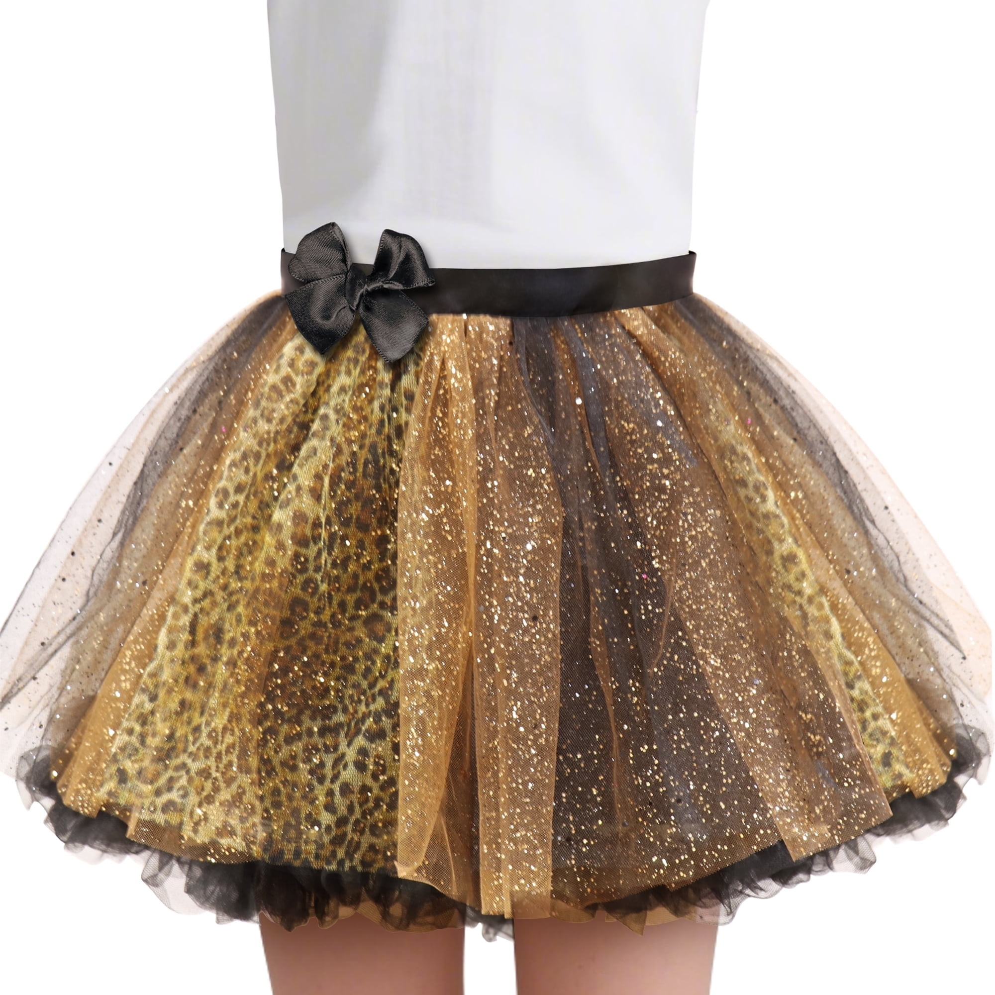 Leopard Tutu Costume Accessory for Children, Brown, L/XL, Halloween by Way To Celebrate