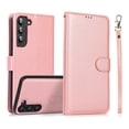 thumbnail image 1 of K-Lion 2 in 1 Wallet Case for Samsung Galaxy A54 5G, Credit Card Holder Detachable Hybrid Protective Slim Hard Shell Magnetic PU Leather Folio Pocket Flip Cover for Samsung Galaxy A54 5G,Pink, 1 of 1