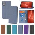 thumbnail image 1 of K-Lion for Apple iPhone 14 Pro Max 6.7 inch (2022) Wallet Case,Anti-Scratch PU Leather Flip Stand Card Holder Purse Hidden Magnetic Closure Drop Protection Phone Cover with Hand Strap,Grey, 1 of 11
