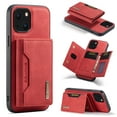 thumbnail image 1 of K-Lion for Apple iPhone 15 Plus Wallet Flip Case,Premium Business PU Leather Magnetic Detachable 2-In-1 Card Pocket Shockproof Protective Case Credit Card Slots Kickstand Slim Phone Cover,Red, 1 of 9