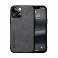 thumbnail image 1 of K-Lion Case Compatible with iPhone 14 Plus 6.7 in 2022 Release, Soft Retro PU Leather Case + Shockproof TPU Shell Car Magnetic Suction Drop Resistant Slim & Lightweiht Case for iPhone 14 Max, Darkgray, 1 of 3