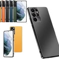 thumbnail image 1 of K-Lion Case for Samsung Galaxy S24,Luxury Shockproof Metal Lens Anti-Fall Full Body Protective Case Ultra Slim Frosted Matte Phone Cover for Samsung Galaxy S24,Black, 1 of 9