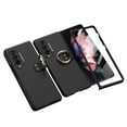 thumbnail image 1 of K-Lion Case for Samsung Galaxy Z Fold 3 Rugged Case with Ring Holder Built in Screen Protector Hard PC Shockproof Full Body Hinge Protection Case for Samsung Galaxy Z Fold 3,Black, 1 of 7