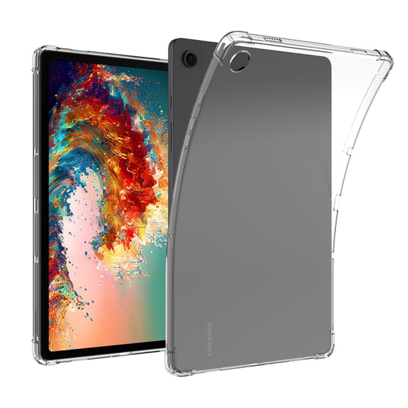 K-Lion Clear Case for Samsung Galaxy Tab A9 8.7 Inch 2023 Models SM-X110/X115, Flexible Anti-Drop Bumper Shockproof Protective Case Anti-Yellowing Transparent TPU Slim Tablet Cover for Galaxy Tab A9