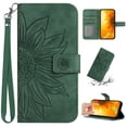 thumbnail image 1 of K-Lion Compatible with iPhone 8 Plus/iPhone 7 Plus Wallet Case, Skin Touch Feeling Soft TPU Flip Adjustable Stand Case with Credit Card Holder and Wrist Strap,Darkblue, 1 of 7