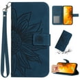 thumbnail image 1 of K-Lion Compatible with iPhone SE 2022/iPhone SE 2020/iPhone8/iPhone7 Wallet Case, Skin Touch Feeling Soft TPU Flip Adjustable Stand Case with Credit Card Holder and Wrist Strap,Darkblue, 1 of 7
