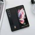 thumbnail image 1 of K-Lion Cover for Samsung Galaxy Z Fold 4 7.6 inch 2022, PU Peather Case with Hidden Kickstand Durable Smooth Surface [Slim & Light] Nice Hand-feeling Folding Case for Galaxy Z Fold 4, Black, 1 of 5