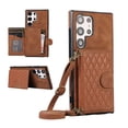 thumbnail image 1 of K-Lion Crossbody Wallet Case for Samsung Galaxy A51 5G with Card Holder, Shockproof Purse Cover with Removable Crossbody Strap Compatible with Samsung Galaxy A51 5G,Brown, 1 of 1