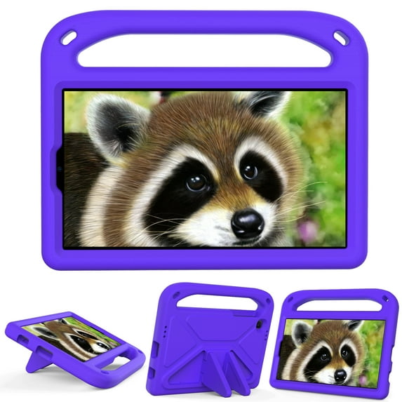 K-Lion Kids Case for Samsung Galaxy Tab A7 Lite Tablet Kids Case 8.7" tablet, Shockproof Lightweight Foam Handle EVA Stand Protective Case Cover for Galaxy Tab A7 Lite (2021) SM-T220/T225/T227,Purple