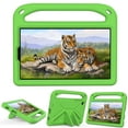 thumbnail image 1 of K-Lion Kids Case for Samsung Galaxy Tab A7 Lite Tablet Kids Case 8.7" tablet, Shockproof Lightweight Foam Handle EVA Stand Protective Case Cover for Galaxy Tab A7 Lite (2021) SM-T220/T225/T227,Green, 1 of 6