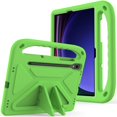 thumbnail image 1 of K-Lion Kids Case for Samsung Galaxy Tab S9 Plus/S8 Plus/S7 Plus/S7 FE 12.4" tablet,Cute Shockproof Lightweight Foam Handle EVA Case Viewing Angles Stand Protective Case Cover,Green, 1 of 5
