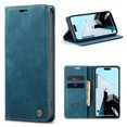thumbnail image 1 of K-Lion Luxury Leather Wallet Case for iPhone 14 Pro with Card Slots Money Pocket Kickstand Magnetic Closure Shockproof Purse Case For iPhone 14 Pro,Blue, 1 of 7