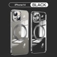 thumbnail image 1 of K-Lion Plating Clean Case for iPhone 14 Plus Case with Magsafe Support Wireless Charging Shockproof  Len Protection Anti-Scratch-Resistant Magnetic for iPhone 14 Plus 6.7 inch,Black, 1 of 12