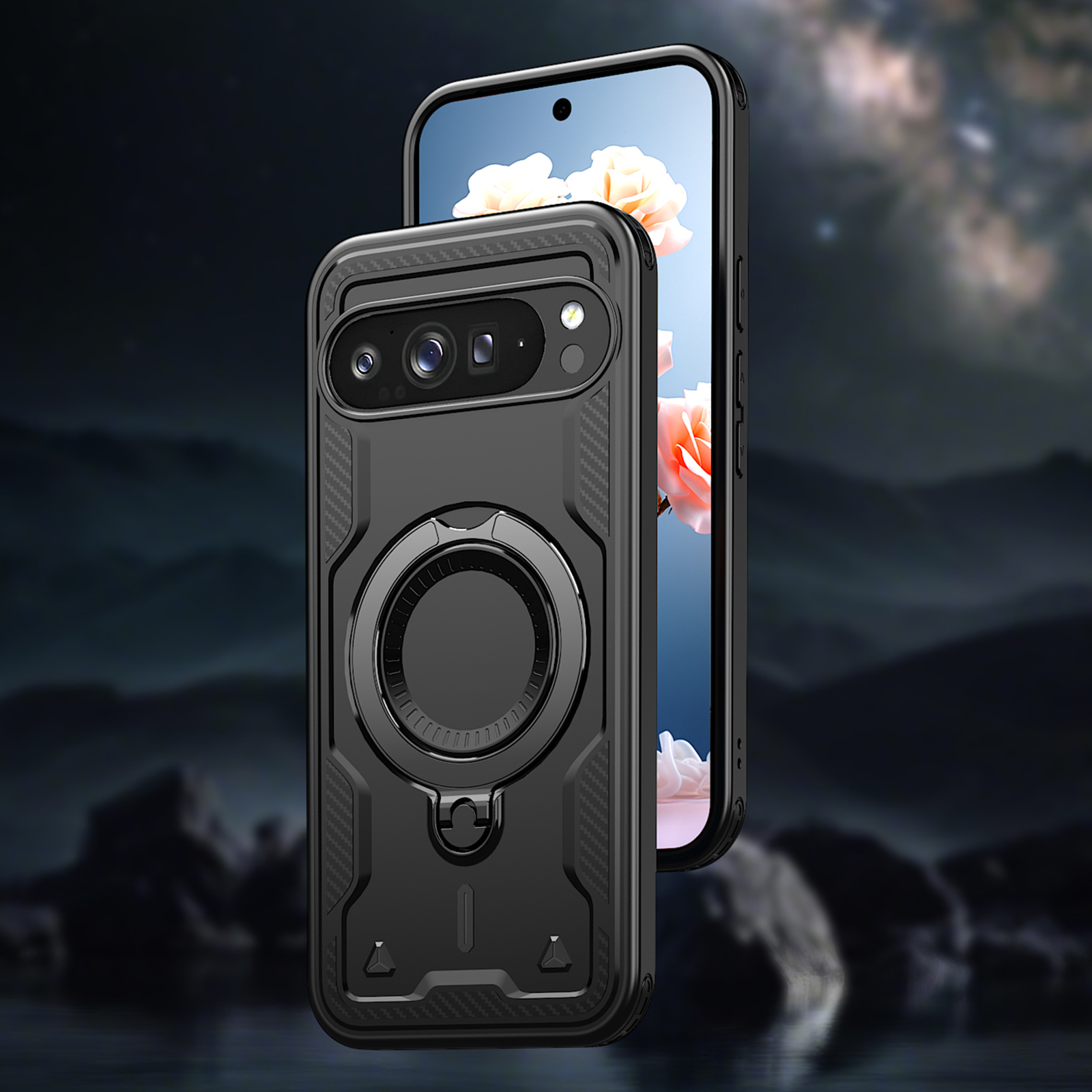 KLion Rotating Magneitc Stand for Google Pixel 9 / 9 Pro Case 6.3