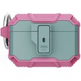 thumbnail image 1 of K-Lion Rugged Case Designed for Airpods Pro 2nd Gen 2022, Secure Lock Clip Full-Body Hard Shell Shockproof Protective Case with Carabiner For Airpods Pro 2 (2022),H, 1 of 7
