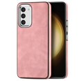 thumbnail image 1 of K-Lion for Samsung Galaxy S22 Slim Case, Premium Vegan Leather Soft TPU Bumper Shockproof Protective Case Anti-Drop Lightweight Skin Feeling Phone Cover for Samsung Galaxy S22 ,Pink, 1 of 9