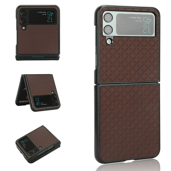 K-Lion Samsung Galaxy Z Flip 3 Filp Case,
Luxury PU Leather+Soft TPU With Shockproof Case for Samsung Galaxy Z Flip 4 6.7 inch,Brown