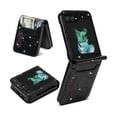thumbnail image 1 of K-Lion for Samsung Galaxy Z Flip 5 Glitter Wallet Case,Bling Glossy Back Card Holder Slim Case Stand Function Shockproof 360 Degree Full Protection Case Cover for Galaxy Z Flip 5, Black, 1 of 7
