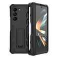 thumbnail image 1 of K-Lion for Samsung Galaxy Z Fold 5 Rugged Case with Belt Clip, Hinge Protection S Pen Slot Non-Slip Case Heavy Duty Hybrid Shockproof Phone Cover with Kickstand for Galaxy Z Fold5,Black, 1 of 6