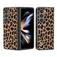 thumbnail image 1 of K-Lion for Samsung Galaxy Z Fold 5 Slim Fit Case,Fashionable Leopard Print Premium PU Leather Case Durable Anti-Scratch Shockproof Protective Non-Slip Black Edge Phone Cover,A, 1 of 5