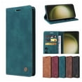 thumbnail image 1 of K-Lion Wallet Case for Samsung Galaxy A14 5G, Premium PU Leather Card Holder Cash Slot Shockproof Protective Case with Kickstand Full Body Protection Flip Folio Case Cover,Green, 1 of 7